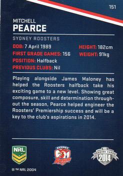 2014 ESP Traders #151 Mitchell Pearce Back